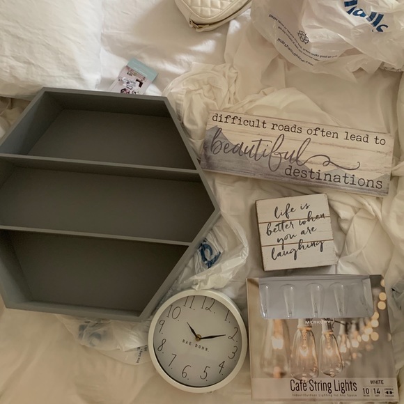 Gray Hexagon Shelf - Picture 3 of 3